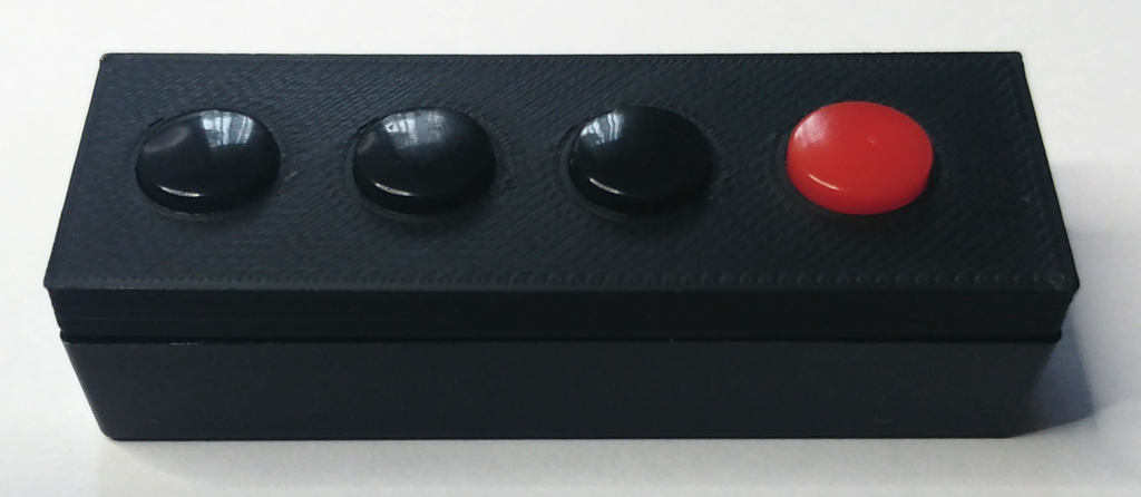 C64 Buttons assembled